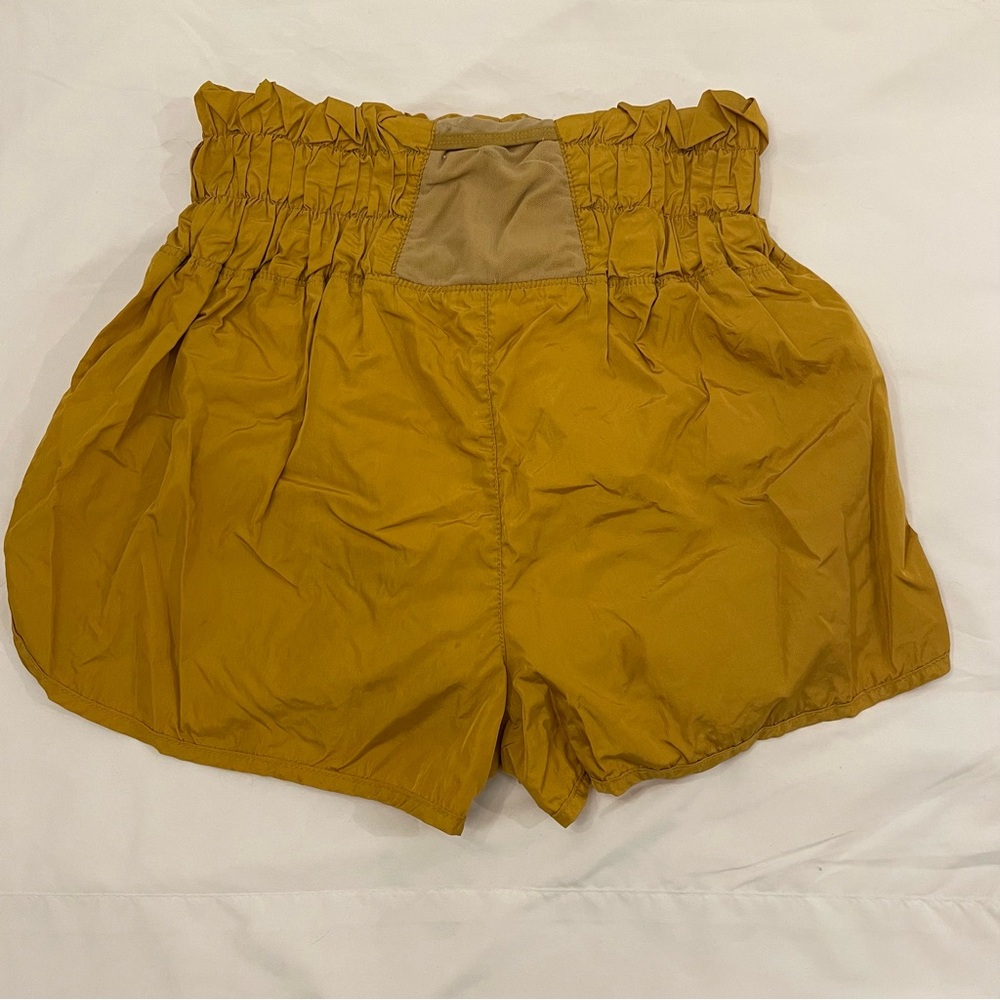 FP Movement by Free People Athletic Shorts High Waisted Mustard Size Medium - Picture 5 of 9